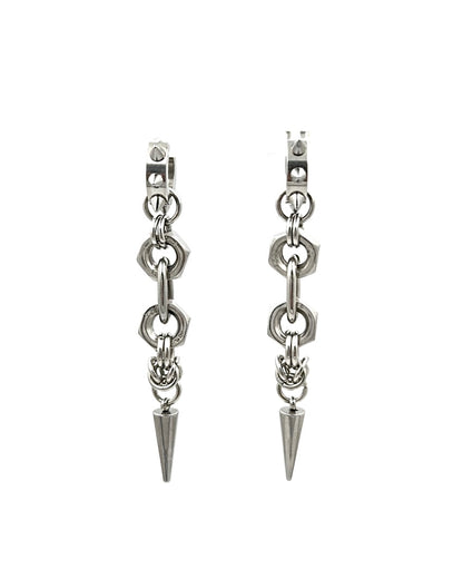 HEX SPIKE EARRINGS